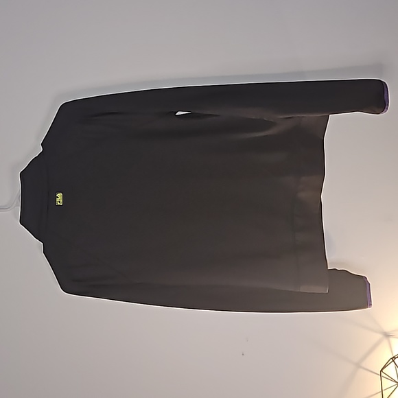 FILA Gray and Purple Womens Athletic Jacket - Picture 2 of 11